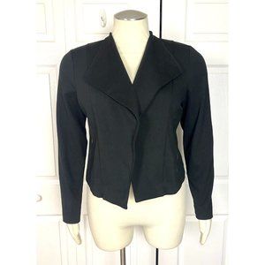 Banana Republic Women’s Black Long Sleeve Open Front Blazer Jacket Size XL